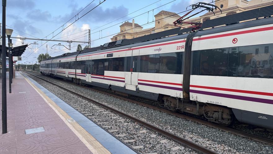 Tren de Cercanías de Renfe.