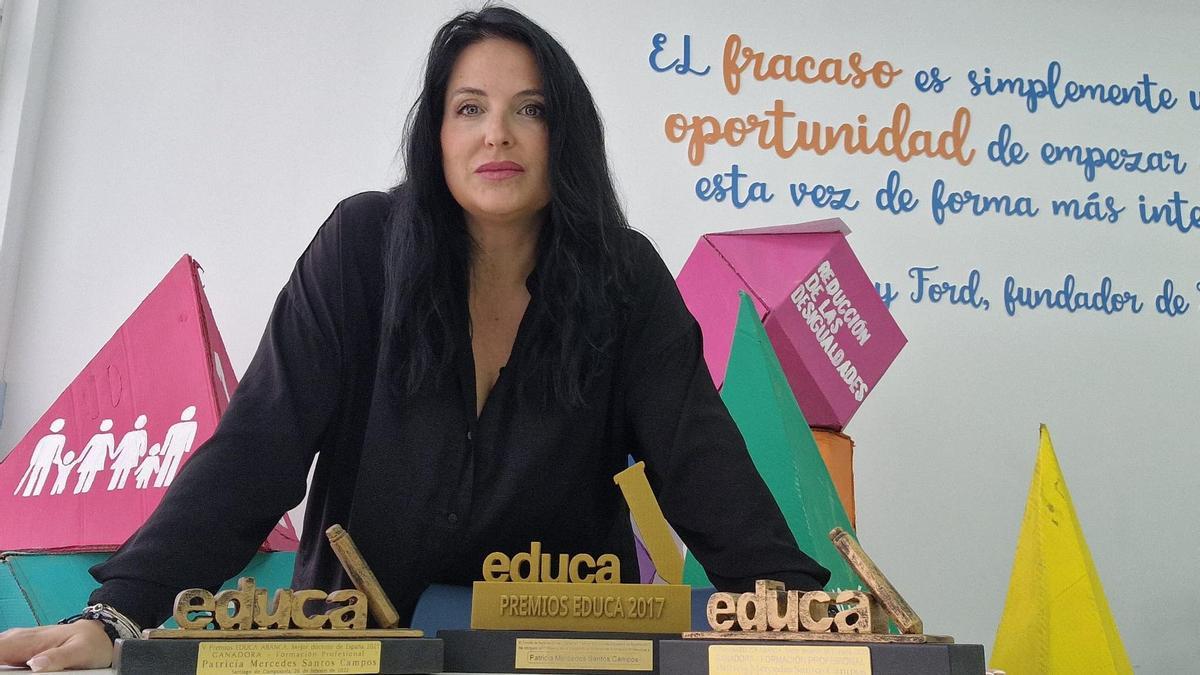 Patricia Santos, profesora del IES Profesor Isidoro Sánchez de Málaga, Mejor Docente de España de FP por tercera vez