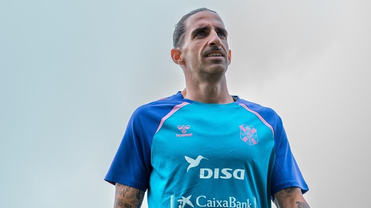 Marc Mateu, durante una sesión de trabajo cuando estaba disponible para Cervera.