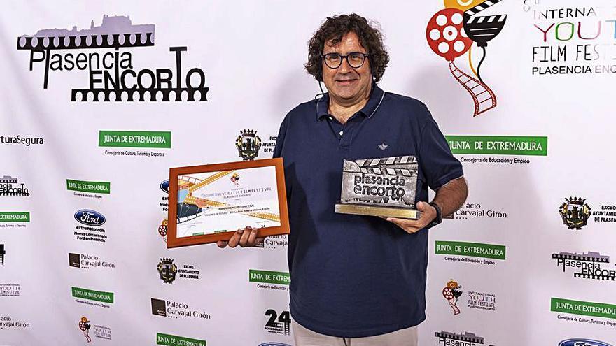 José Juan Guijarro, en el festival Plasencia Encorto. | J.GUIJARRO