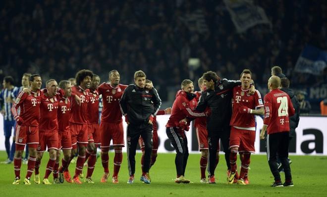 Las imágenes del Hertha-Bayern