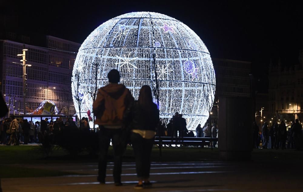 Ya es Navidad en A Coruña