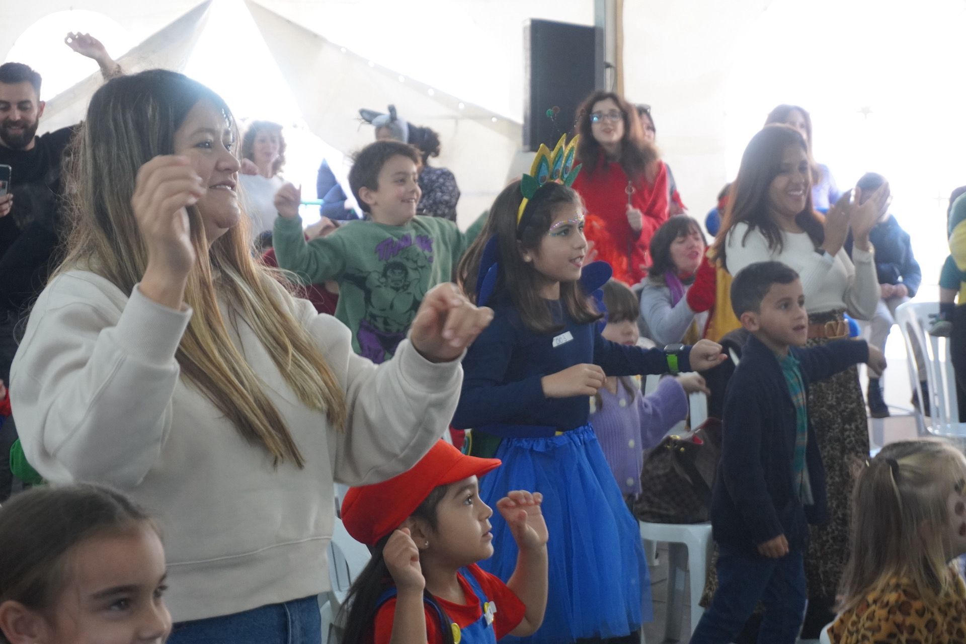 La fiesta infantil de Carnaval, en imágenes