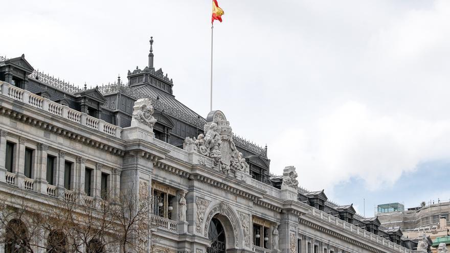 Una imagen de la fachada del Banco de España.