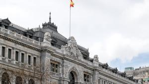 Archivo - Fachada del Banco de Espña, en Madrid (España).