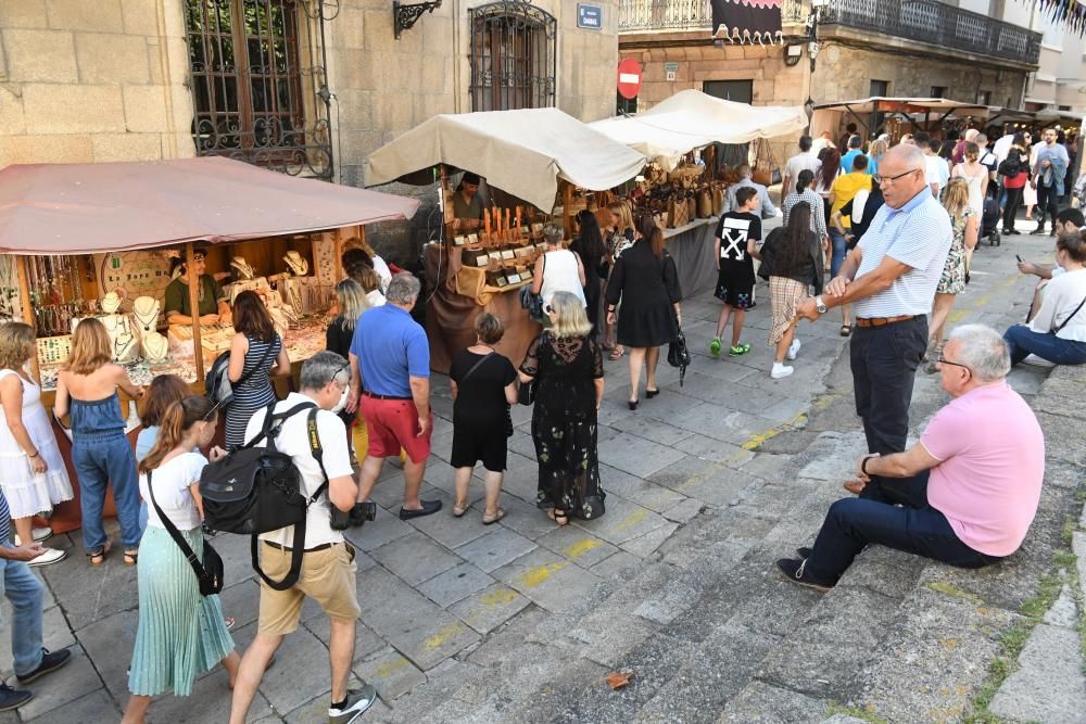 Último día de la Feria Medieval de A Coruña