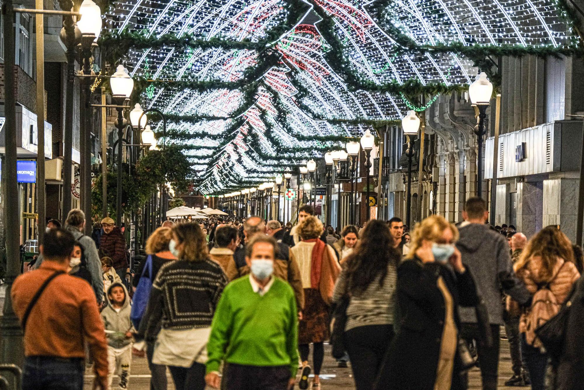 Encendido navideño en Triana