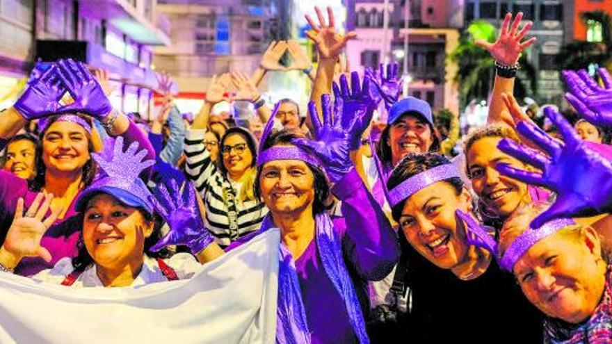 Las mujeres canarias alzan la voz:  «No vamos a dar ni un paso atrás»