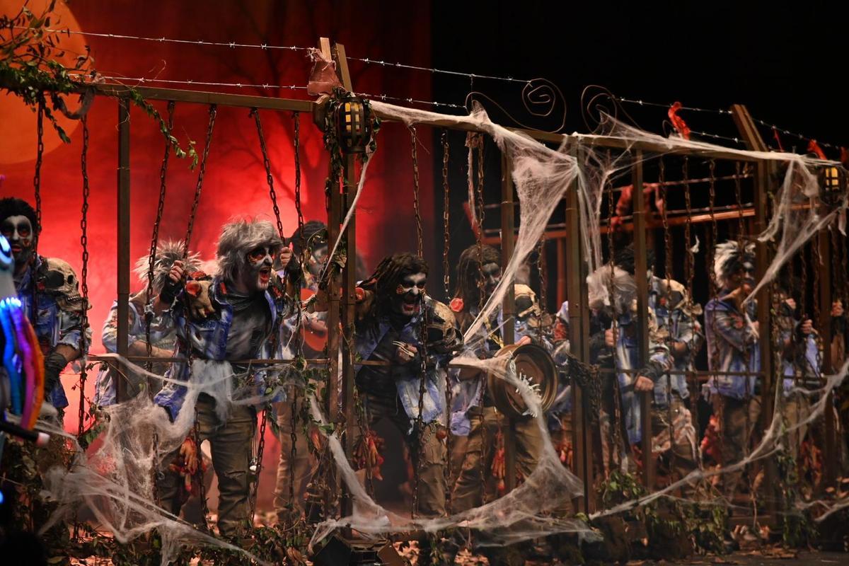 Marwan durante su actuación en la Gran Final del Comba 2026.