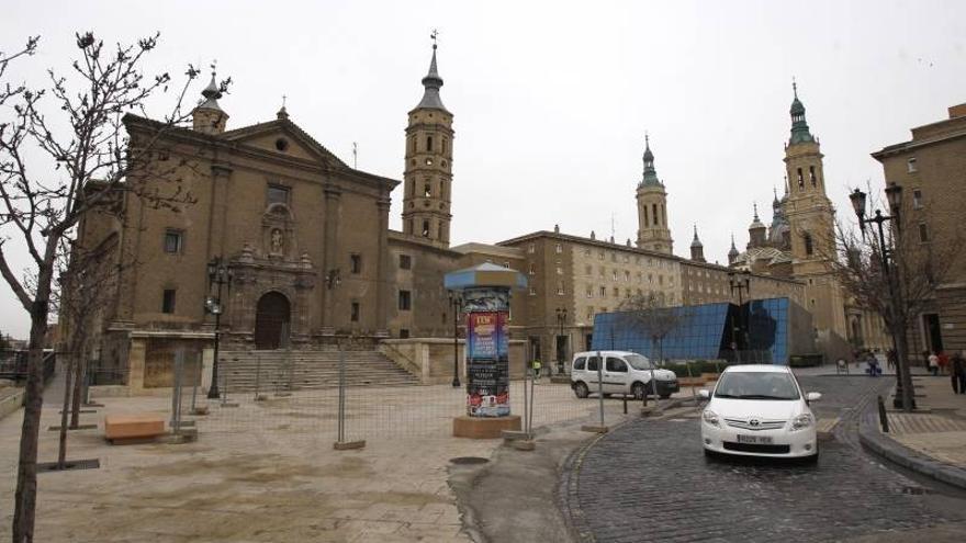 Las obras llegan ya a la escalera de San Juan de los Panetes