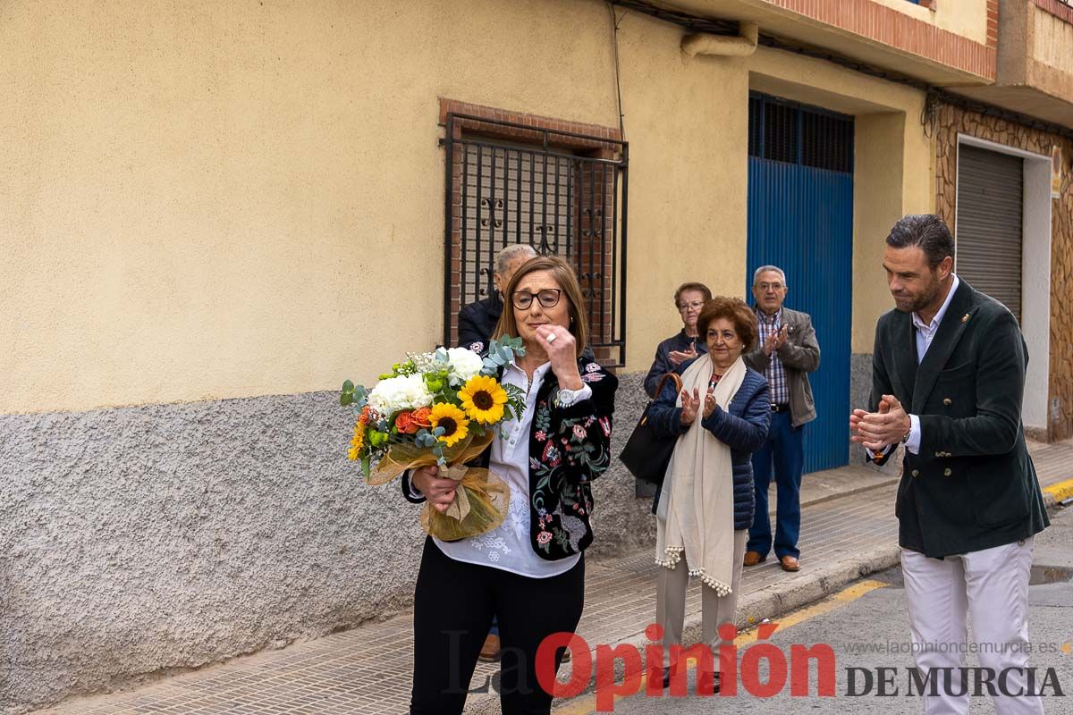 Una calle en Caravaca recuerda al profesor Juan Antonio Giménez Ramírez