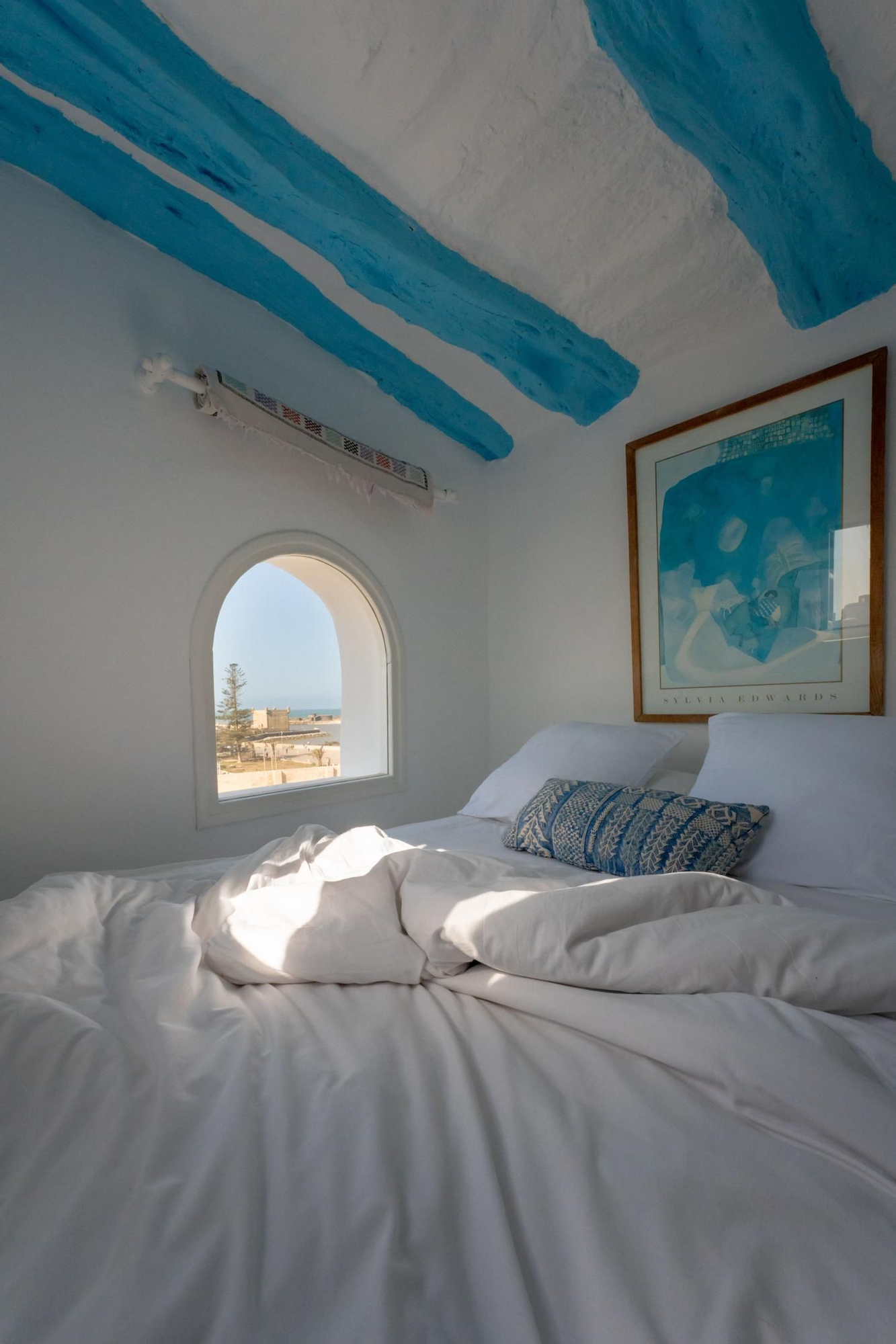 Entramos en Villa Maroc, un antiguo riad convertido en hotel boutique