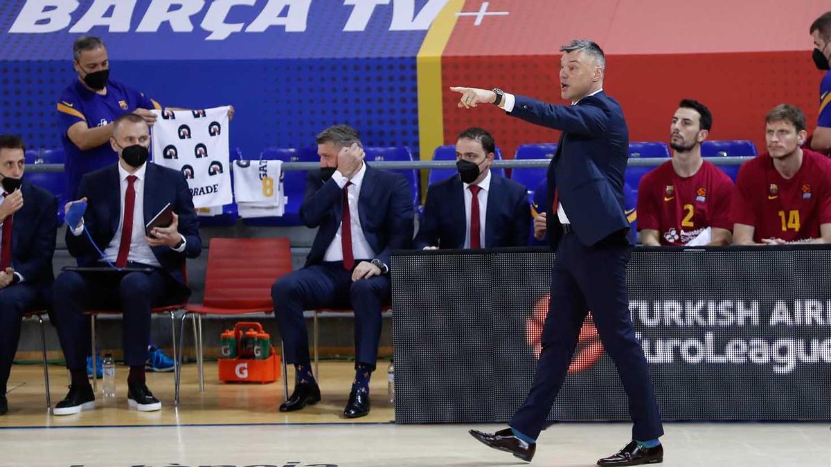 Jasikevicius, contento con la actuación de su equipo