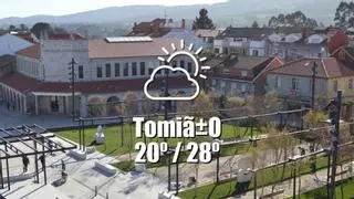 El tiempo en TomiÃ±o: previsión meteorológica para hoy, miércoles 19 de agosto