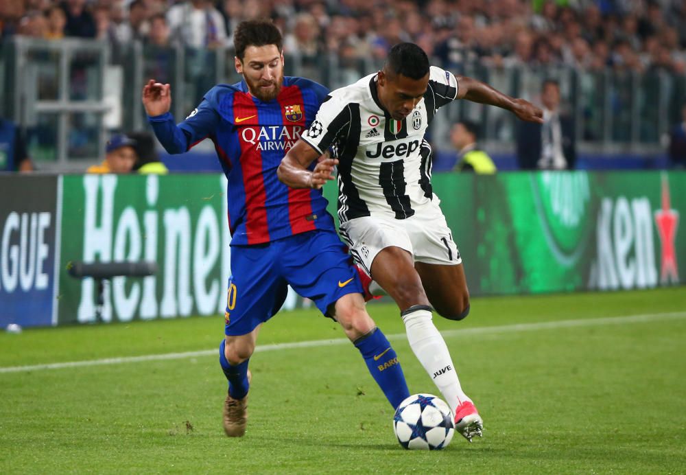 Las mejores imágenes del Juventus - Barça de Champions.