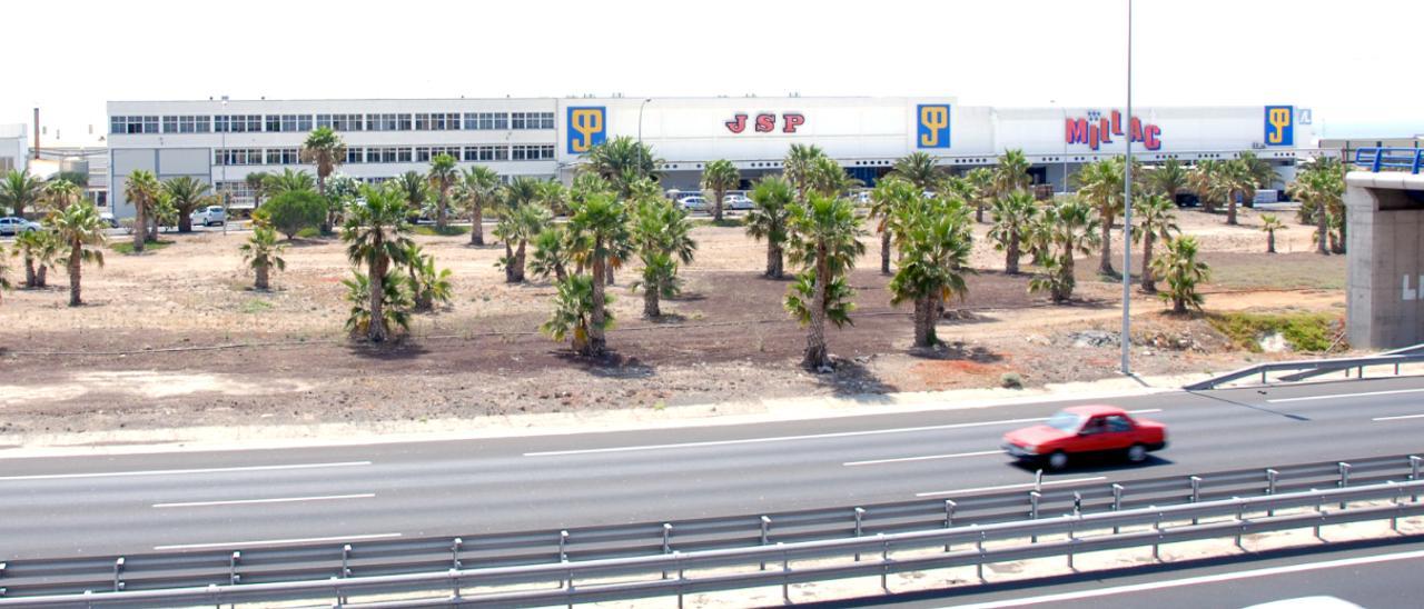 Planta de producción de lácteos del Grupo JSP ubicada en Güímar