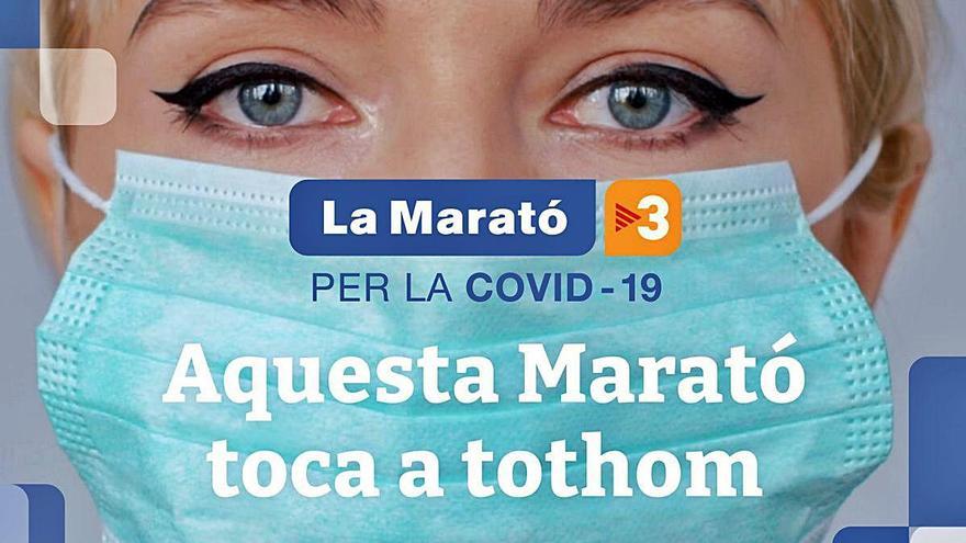 Una de les imatges promocionals de la pròxima edició de «La Marató».