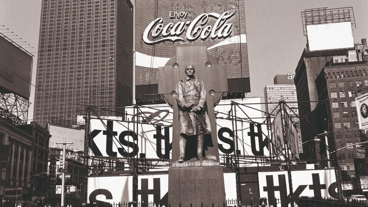 ’El padre Duffy, Times Square’, Nueva York, 1974. ’El padre Duffy, Times Square’, Nueva York, 1974.