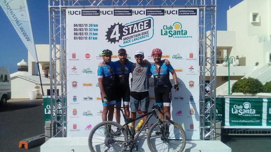 Ponte1Reto logra acabar la 4 Stage Mountain Bike Race Lanzarote