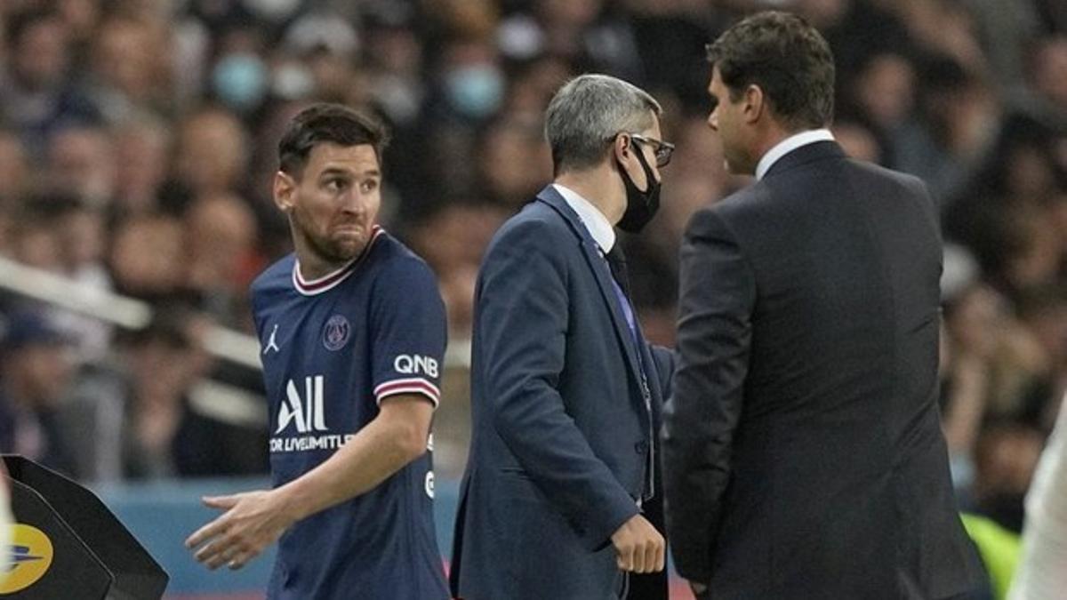 Pochettino-Messi, primera fricció per un canvi que no va agradar a Qatar