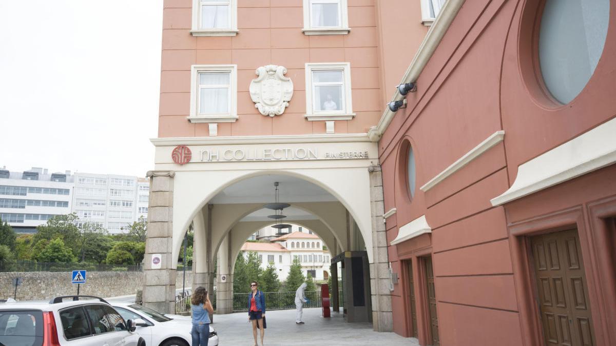 Hotel donde se encuentra aislada la plantilla del Fuenlabrada.