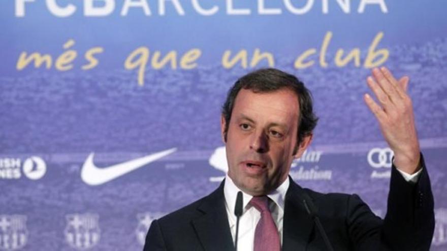 Rosell no tiene "ninguna duda" de la inocencia de Messi