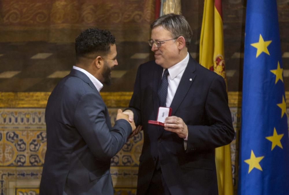 Entrega de distinciones de la Generalitat el 9 d'Octubre