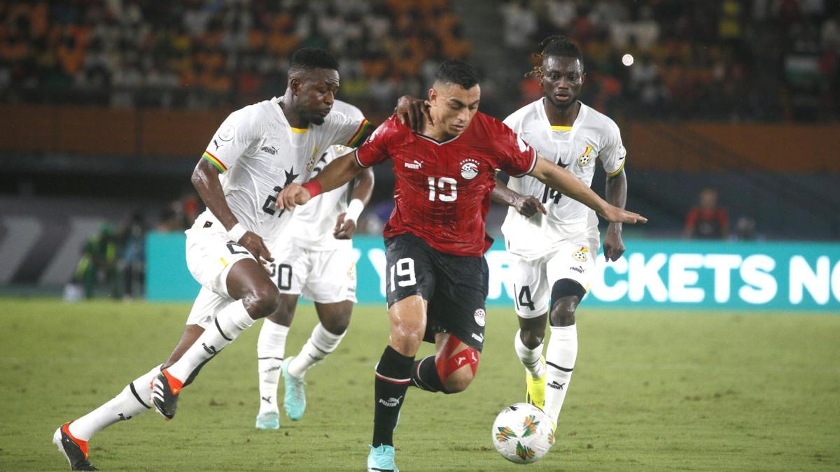 Egipto y Ghana firmaron tablas