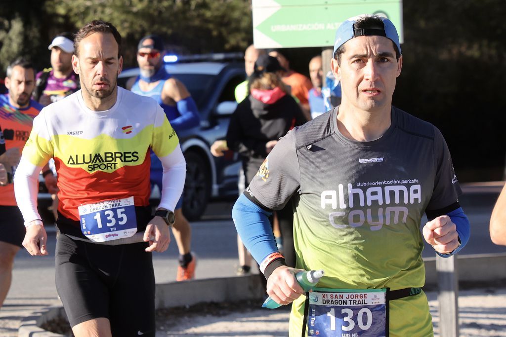 Las imágenes de la San Jorge Dragon Trail en La Alcayna