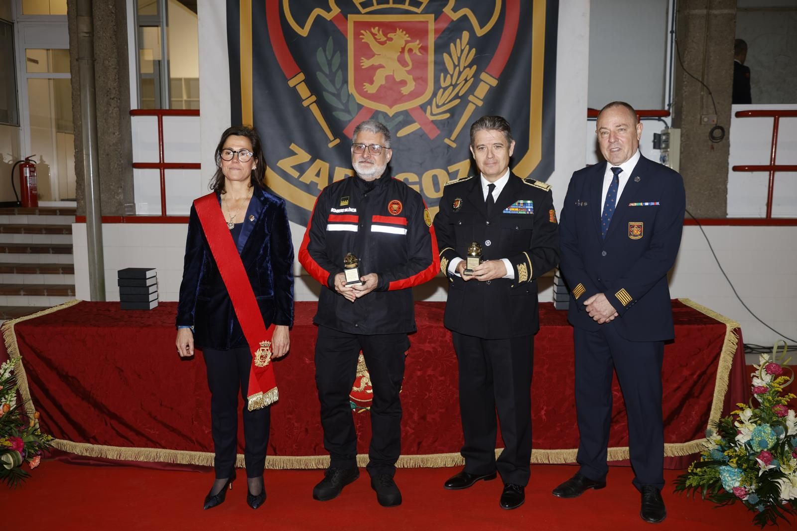 Celebración del patrón de bomberos