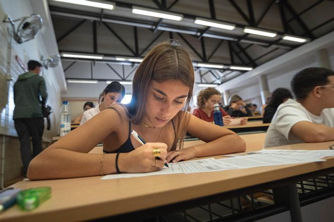 Primera jornada de la PAU 2025 en Tenerife
