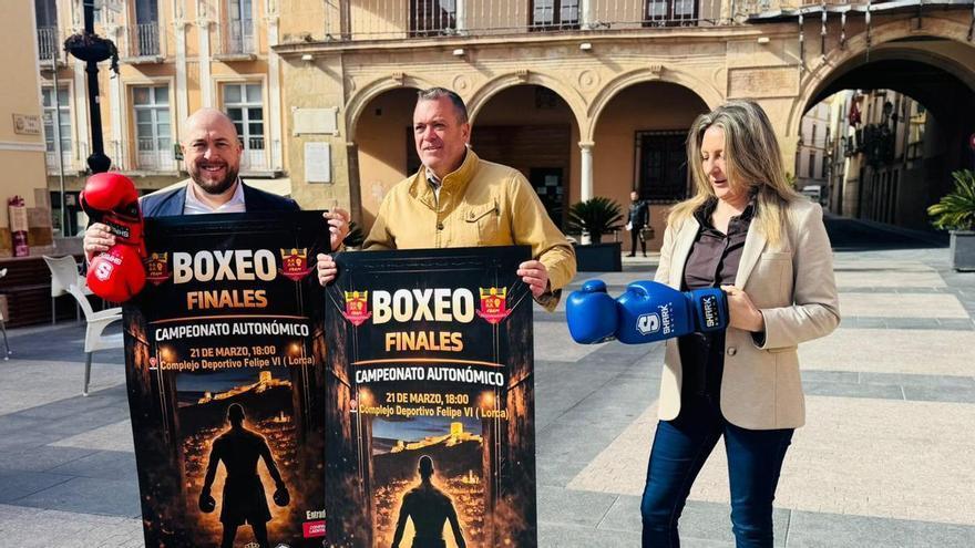 Las finales del Campeonato Autonómico de Boxeo, en Lorca