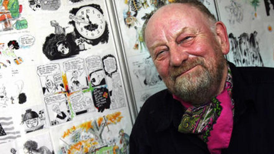 El caricaturista danés Kurt Westergaard.