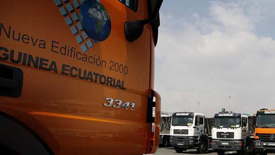 El material lleva meses bloqueado en Alicante.