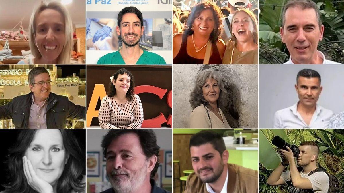 Los rostros de la tragedia de Adamuz.