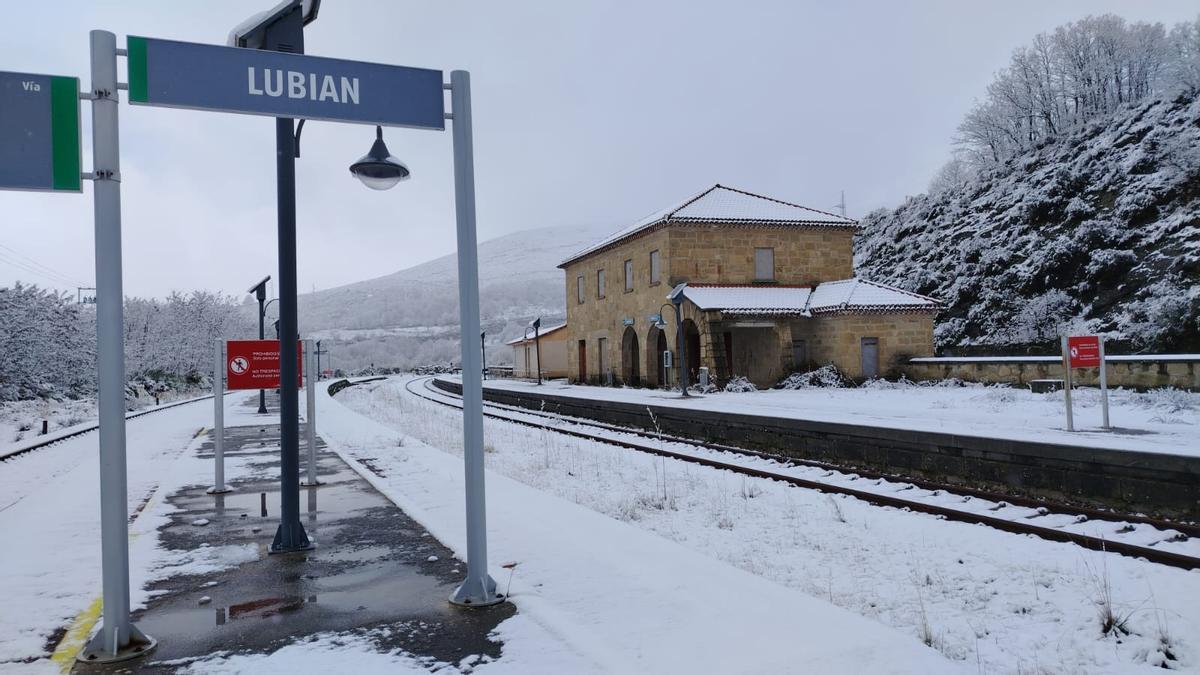 Primeras nevadas en Sanabria