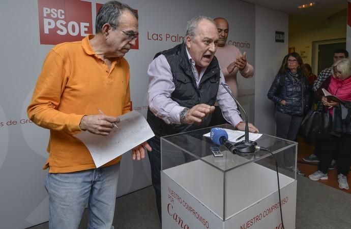 25/01/2018 LAS PALMAS DE GRAN CANARIA. Miguel Ángel Pérez, secretario general del PSC-PSOE en Las Palmas de Gran Canaria. FOTO: J. PÉREZ CURBELO