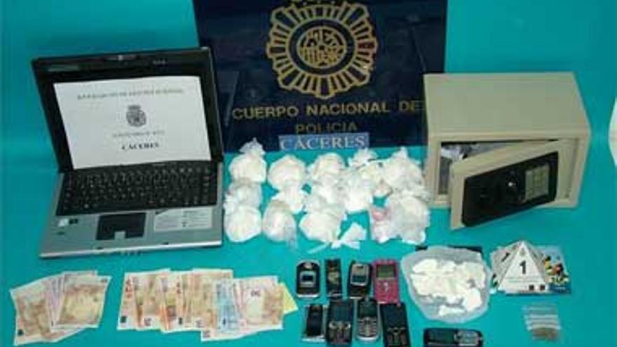 Caen cinco traficantes de cocaína en una redada con ramificación en Madrid