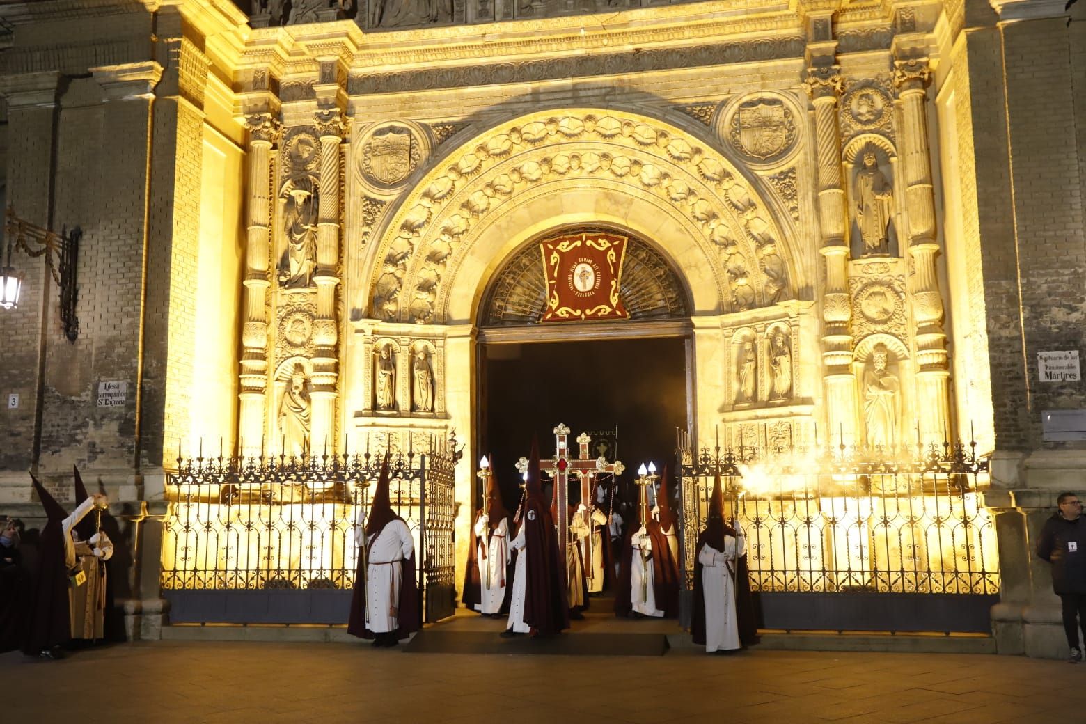 En imágenes │ Procesiones del Lunes Santo en Zaragoza
