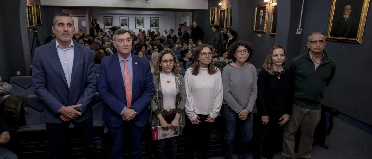 Imagen de algunos de los responsables de las sociedades en una reunión del Foro de Primaria.