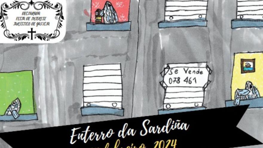 Ainara Cáceres Martín ilustra el Enterro da Sardiña