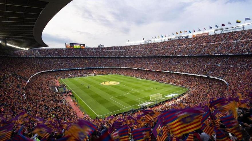 Imatge d&#039;arxiu del Camp Nou