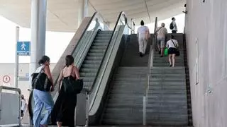 Tres años de retraso para adjudicar la reforma de las escaleras mecánicas del Intercambiador