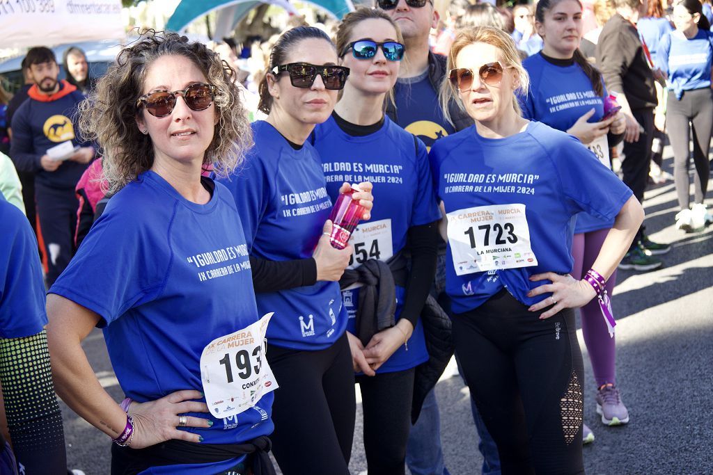 Las imágenes de la llegada a meta de la Carrera de la Mujer de Murcia 2024