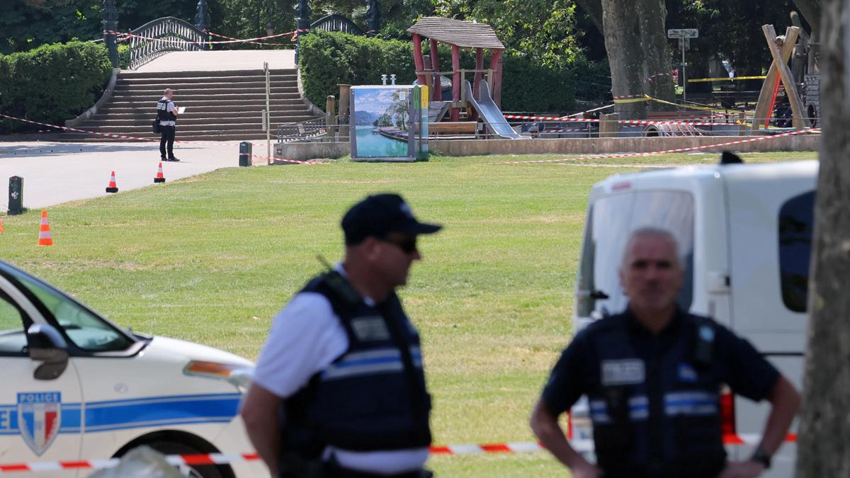 Ataque con cuchillo en un parque infantil en Annecy (Francia)