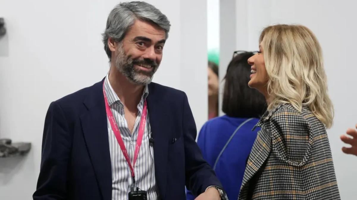 Susanna Sriso y Luis Enríquez Nistal en ARCO.