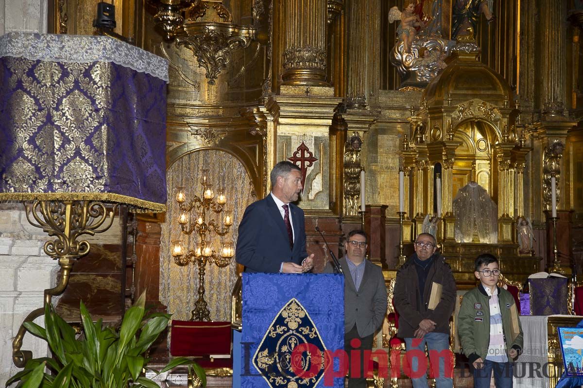 Presentación del cartel de Semana Santa de Caravaca