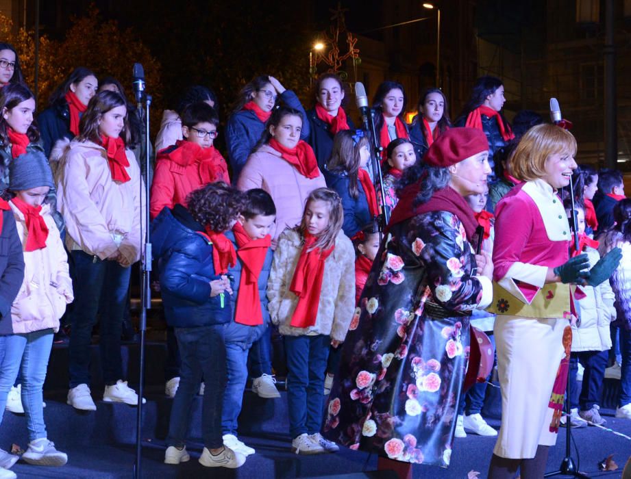 Encesa dels llums de Nadal de Figueres