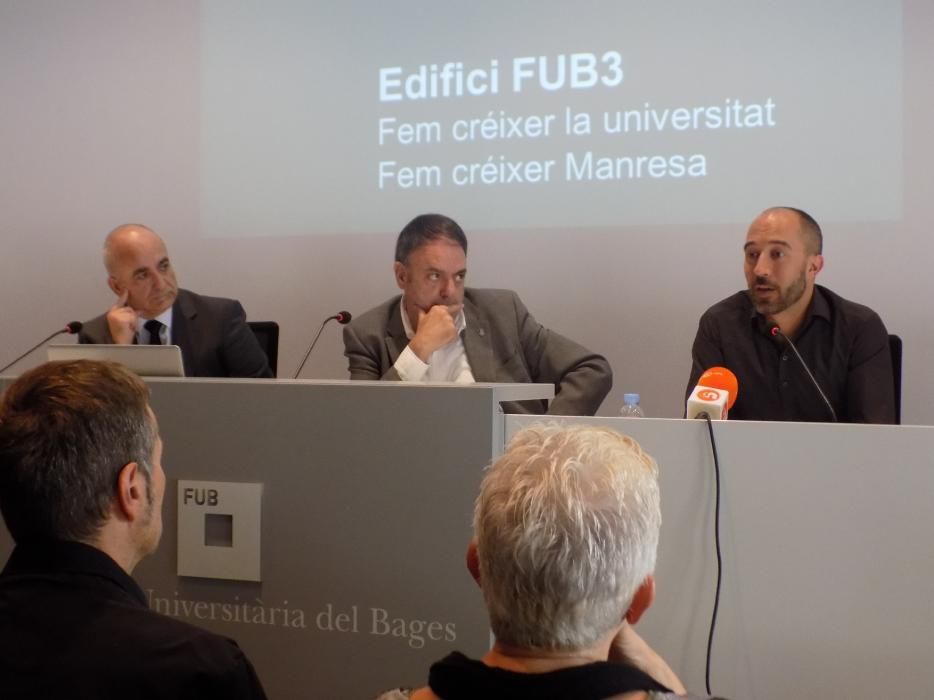 Presentació del projecte de nou edifici FUB3