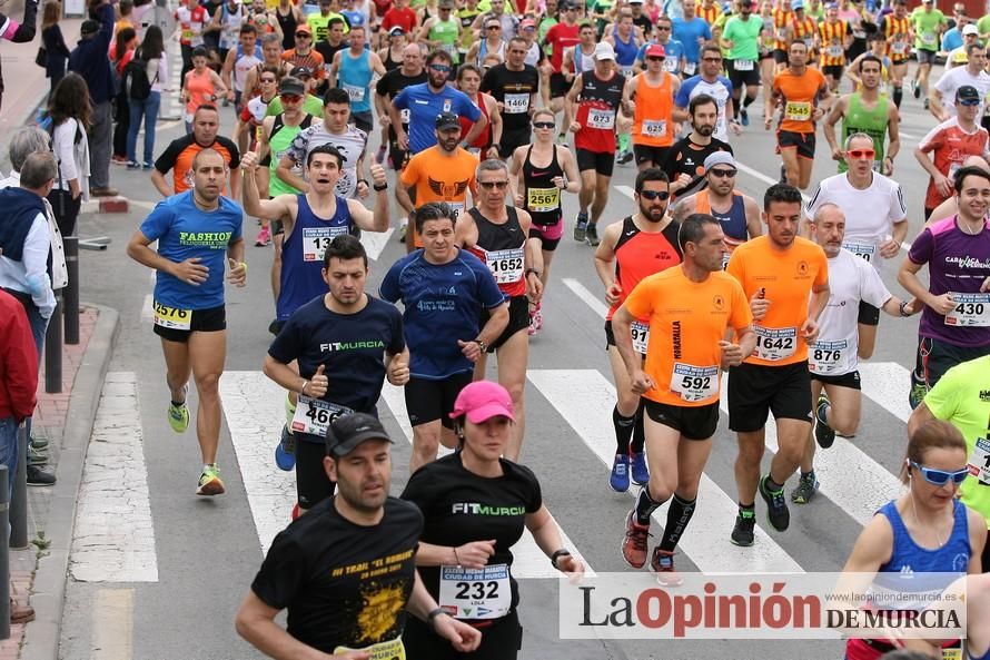 Media Maratón de Murcia: salida